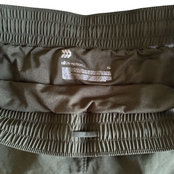 All in Motion Running Shorts Athletic Gym Workout‎ Olive Green XL Women's - Picture 8 of 9